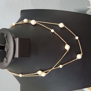 Kate Spade Pearls Of Wisdom Scatter Necklace